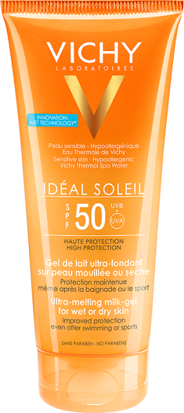 VICHY Idéal Soleil SPF50 mléčný gel 200ml