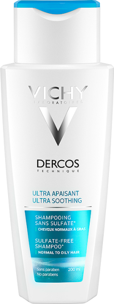 VICHY Dercos Ultrazklidňující šampon pro mastné vlasy 200ml