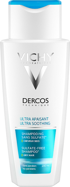 VICHY Dercos Ultrazklidňující šampon pro suché vlasy 200ml