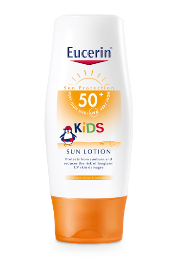 EUCERIN SUN SPF50+ Dětské mléko na opalování s velmi vysokou ochranou 150ml