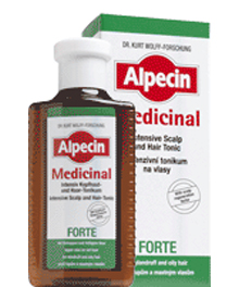 ALPECIN Medicinal Intenzivní tonikum FORTE proti lupům a padání vlasů 200ml