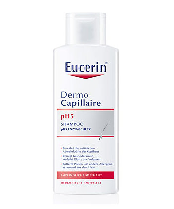EUCERIN DermoCapillaire pH5 šampon na vlasy pro citlivou pokožku 250ml