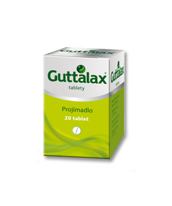 GUTTALAX 20X5MG Tablety