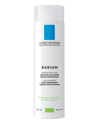 LA ROCHE-POSAY Kerium Gelový šampon na mastné lupy 200ml