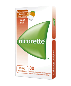 NICORETTE FreshFruit 4 mg 30x4mg Žvýkačky