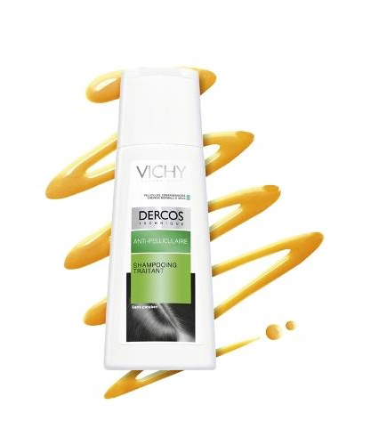 VICHY Dercos Šampon proti lupům pro normální až mastné vlasy 200ml