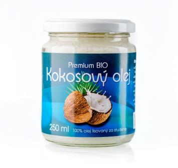 Allnature BIO kokosový olej Premium 250ml