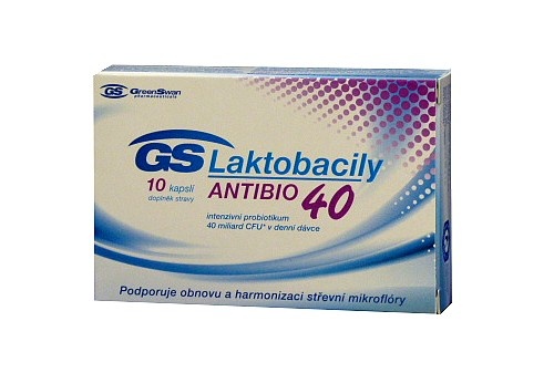 GS Laktobacily Antibio40 cps. 10