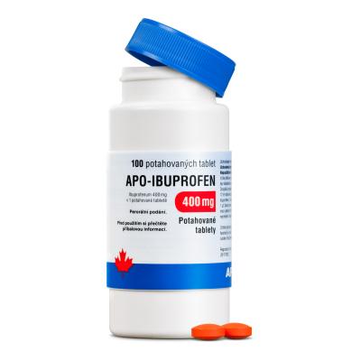 APO-IBUPROFEN 400 MG 100X400MG Potahované tablety