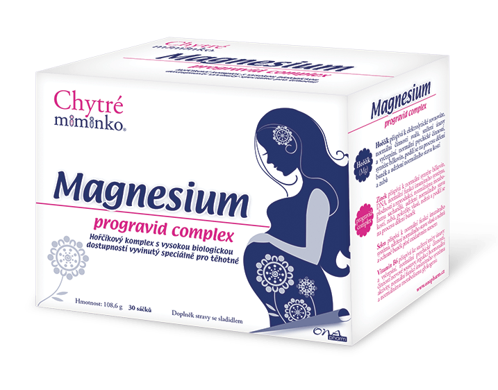 Chytré miminko Magnesium progravid complex 30 sáčků