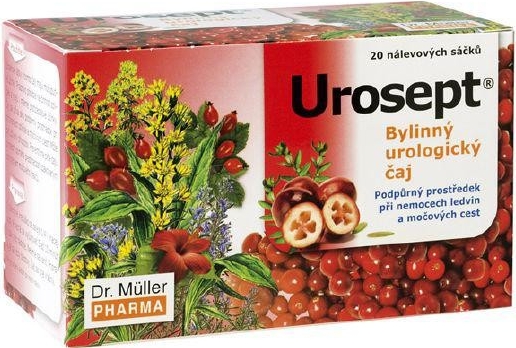 Urosept bylinný urologický čaj 20x1.5g Dr.Müller