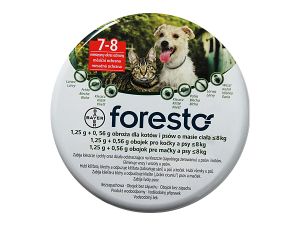 Foresto antiparazitický obojek pro kočky a malé psy do 8 kg