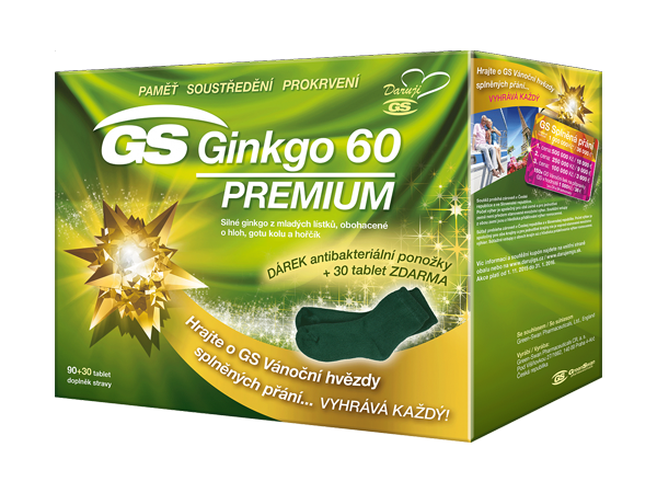 GS Ginkgo 60 Premium tbl. 120
