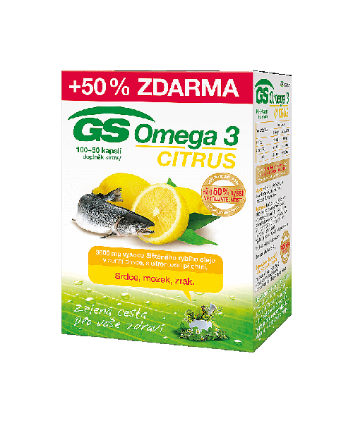 GS Omega 3 Citrus cps. 150 2015