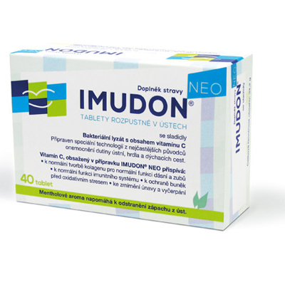 IMUDON (R) NEO tablety rozpustné se sladidlem 40tbl