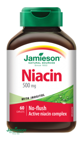 JAMIESON Niacin 500mg s inositolem tbl.60