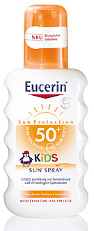 EUCERIN SUN SPF50+ Dětský sprej 200ml