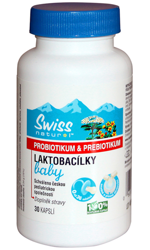 Swiss Laktobacilky Baby cps.15