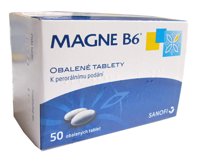Magne B6 50 kapslí