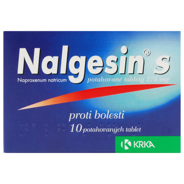 NALGESIN S 10x275MG Potahované tablety