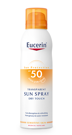 EUCERIN SUN Transparentní sprej dry touch SPF50+ 200ml