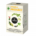 LEROS Průduškový bylinný čaj + vitamin C 20x1.5g