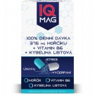 IQ Mag hořčík375mg+ B6+ kys.listová 60cps.