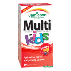 JAMIESON Multi Kids s železem na cucání pro děti 60 tablet