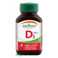 JAMIESON Vitamín D3 1000 IU tbl.90