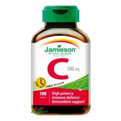 JAMIESON Vitamín C 500 mg s postupným uvolňováním 100 tablet AKCE