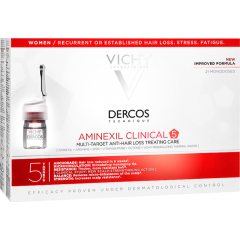 VICHY Dercos Aminexil clinical 5 Kúra proti vypadávání vlasů pro ženy 21x6ml AKCE