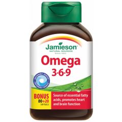 JAMIESON Omega 3-6-9 1200 mg 100 tablet