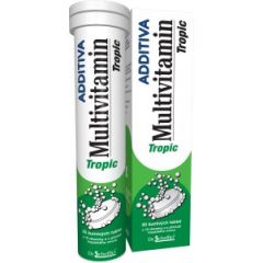 Additiva multivitamin tropic 20 šumivých tablet