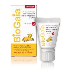BioGaia Protectis probiotické kapky s vitaminem D 10ml