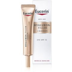 EUCERIN Hyaluron-Filler + Elasticity Oční krém SPF 20 15ml SLEVA