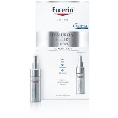 EUCERIN Hyaluron-Filler 3x Effect Sérum pro redukci vrásek a zpevnění pleti 6x5ml SLEVA