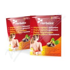 Herbalex hřejivá naplast s kaštanem 1ks