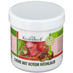 Krauterhof krém z listů červené vinné révy a růžového kaštanu 250ml