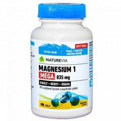 NatureVia Magnesium 1 Mega 835 mg 90 tablet AKCE