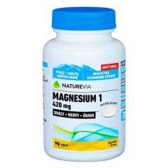NatureVia Magnesium 1 420mg 90 tablet AKCE