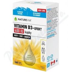 NatureVia Vitamin D3-Efekt 400 IU kapky 10,8ml AKCE