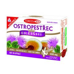 Terezia Company Ostropestřec + Reishi 60 kapslí 