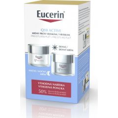 Eucerin Q10 Active denní + noční krém 2 x 50 ml 