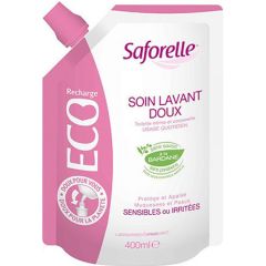 SAFORELLE gel pro intimní hygienu eco pack 400ml