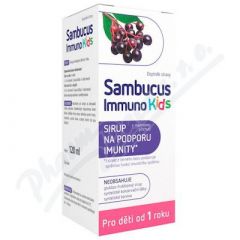 Sambucus Immuno kids sirup 120 ml AKCE