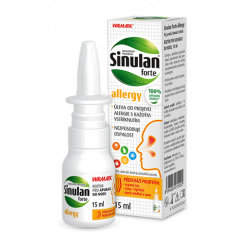 Sinulan Forte allergy nosní sprej 15ml