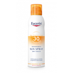 EUCERIN SUN Transparentní sprej dry touch SPF30 200ml SLEVA