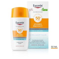 EUCERIN Sun Face Aqua Protect SPF50+ 50ml NOVINKA SLEVA