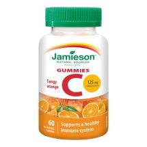 JAMIESON Vitamín C Gummies pastilky s příchutí pomeranče 60 ks