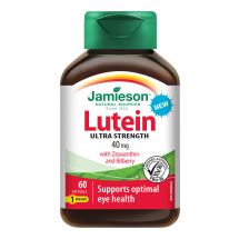 JAMIESON Lutein se zeaxantinem a borůvkami 60 kapslí 